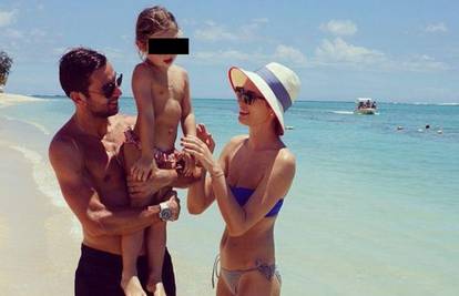 Na odmoru: Obitelj Darija Srne uživa u sunčanim blagdanima