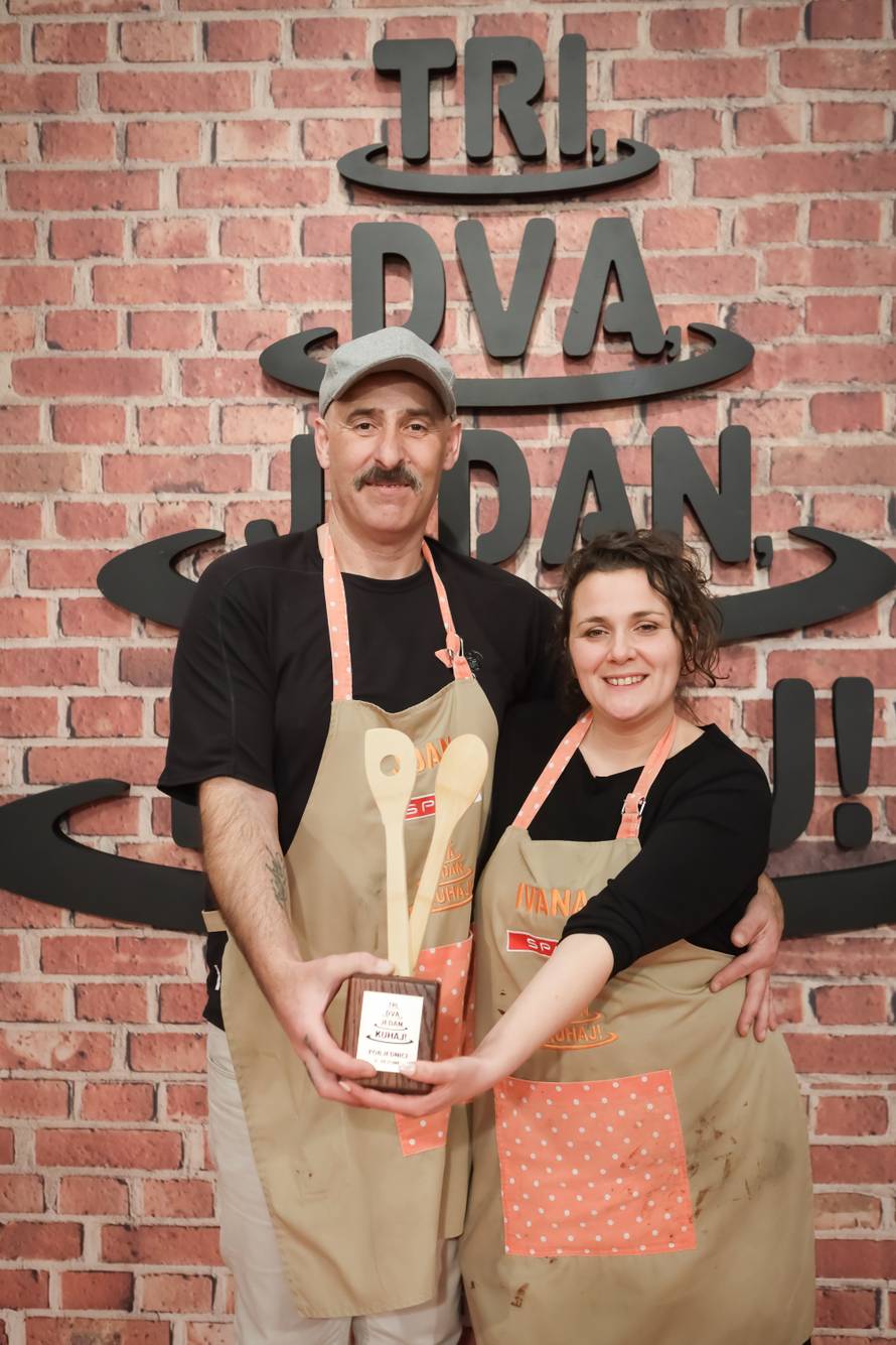 Ivana i Juan pobijedili u showu 'Tri, dva, jedan - kuhaj!' pa pred svima zaplakali: 'Sreća i ponos!'