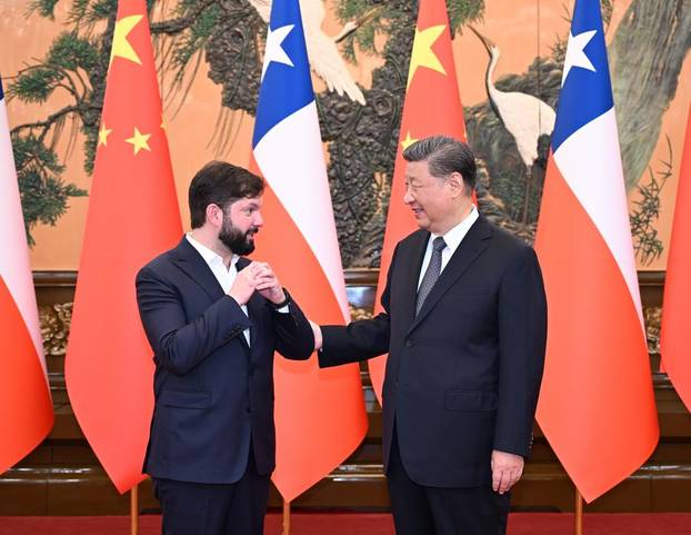 CHINA-BEIJING-XI JINPING-CHILEAN PRESIDENT-MEETING (CN)