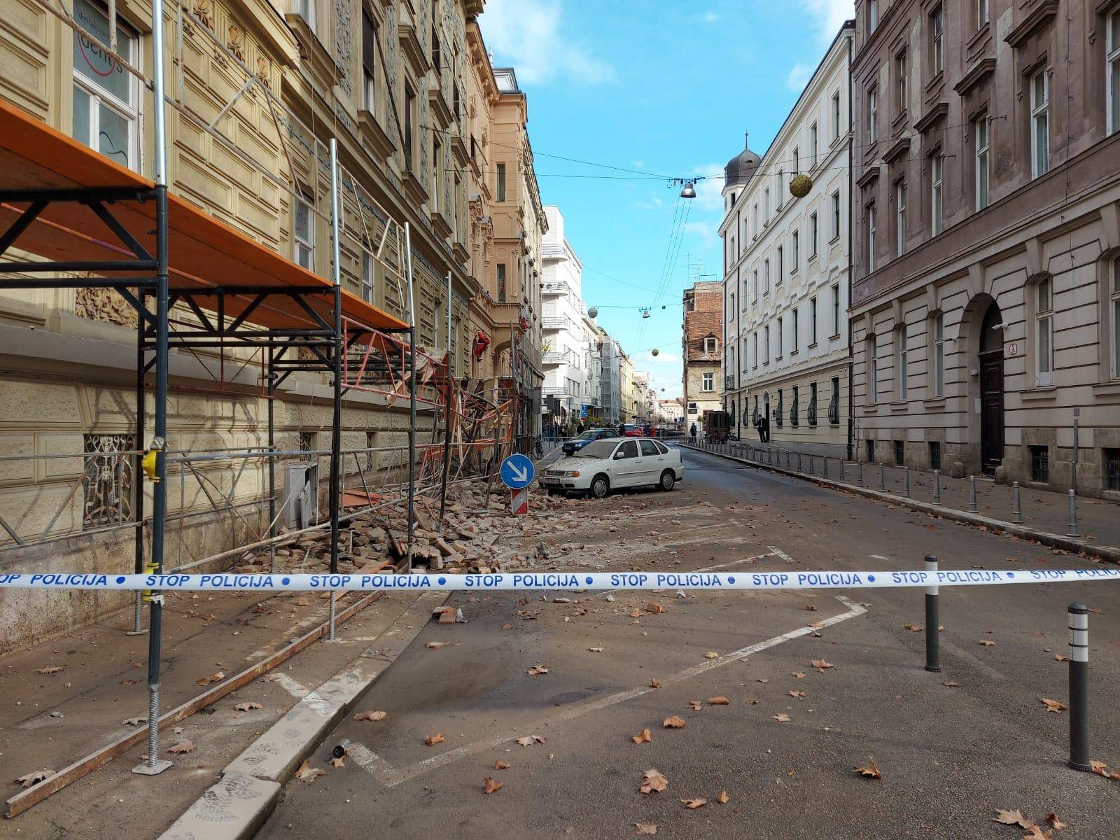 Centar Zagreba nakon potresa