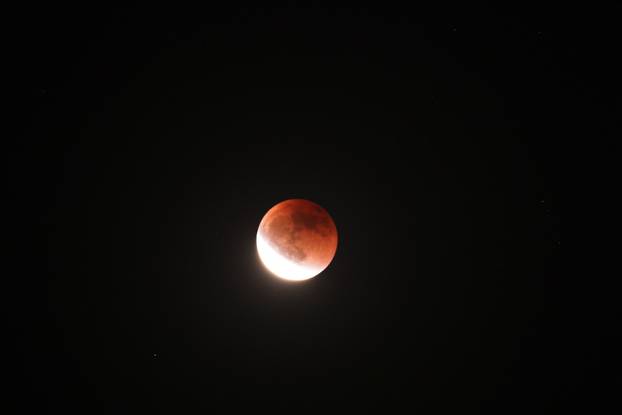 Total lunar eclipse in Cairo