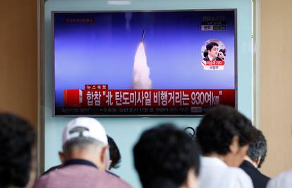 Testiranje: Sjeverna Koreja je opet ispalila balističku raketu