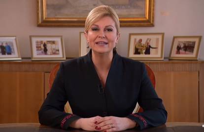 Kolinda ponosna na mandat: 'O mom radu govorit će povijest'