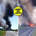 Detalji strašne nesreće u Slavoniji: 'Sudarila su se dva kamiona i traktor s prikolicama'