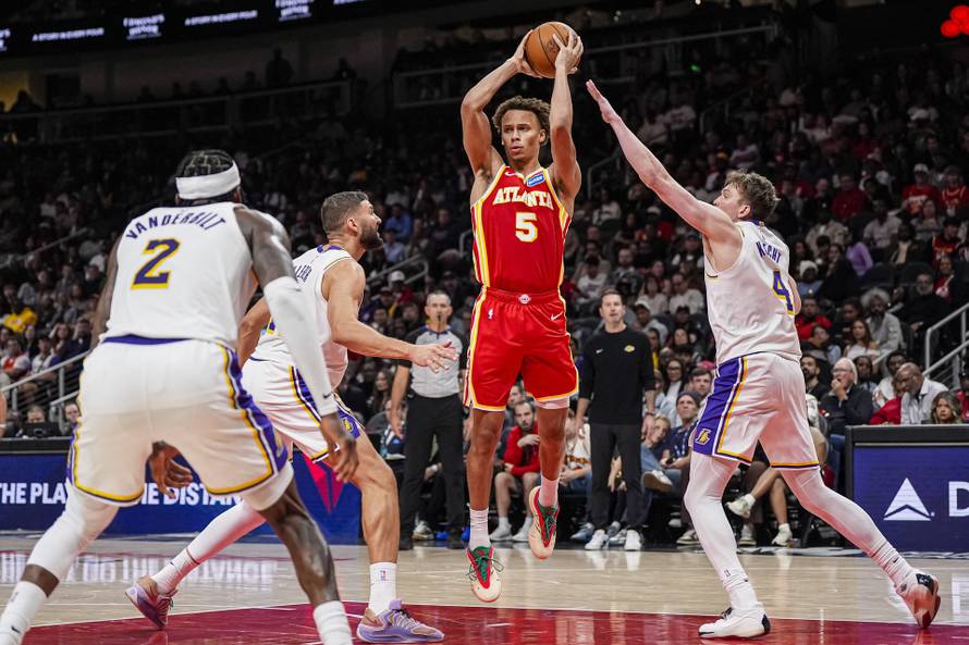 NBA: Los Angeles Lakers at Atlanta Hawks