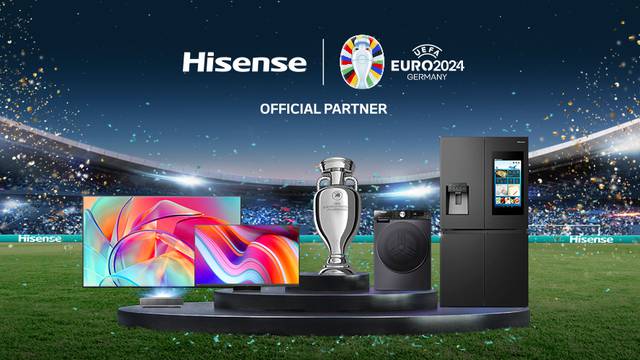 Hisense ostaje strateški partner UEFA-e kao sponzor Europskog nogometnog prvenstva 2024.