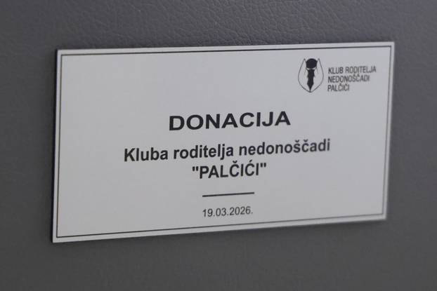 Zagreb: Udruga Palčići uručila donaciju bolnici Merkur u čast preminulom kolegi Sanjinu Španoviću