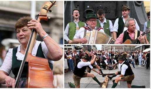 Štajerska tradicionalna glazba i ples u centru Zagreba okupili su brojne: 'Treba nam više ovog!'