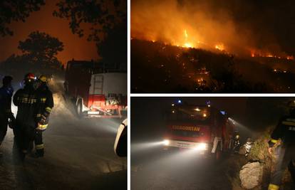 Požar kod Podstrane nosi jaki vjetar: Gasit će ga i  vojnici