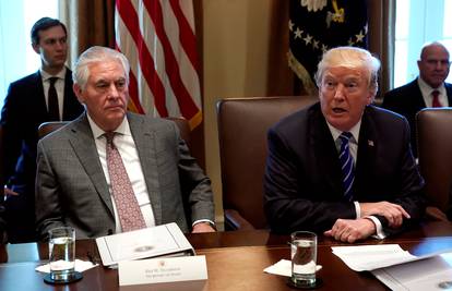 Trump: Mediji šire lažne vijesti. Rex Tillerson nije na odlasku