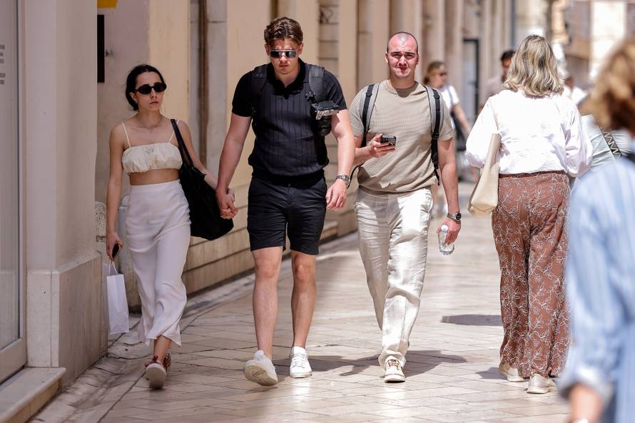 Zadar: Subotnje prijepodne u centru grada