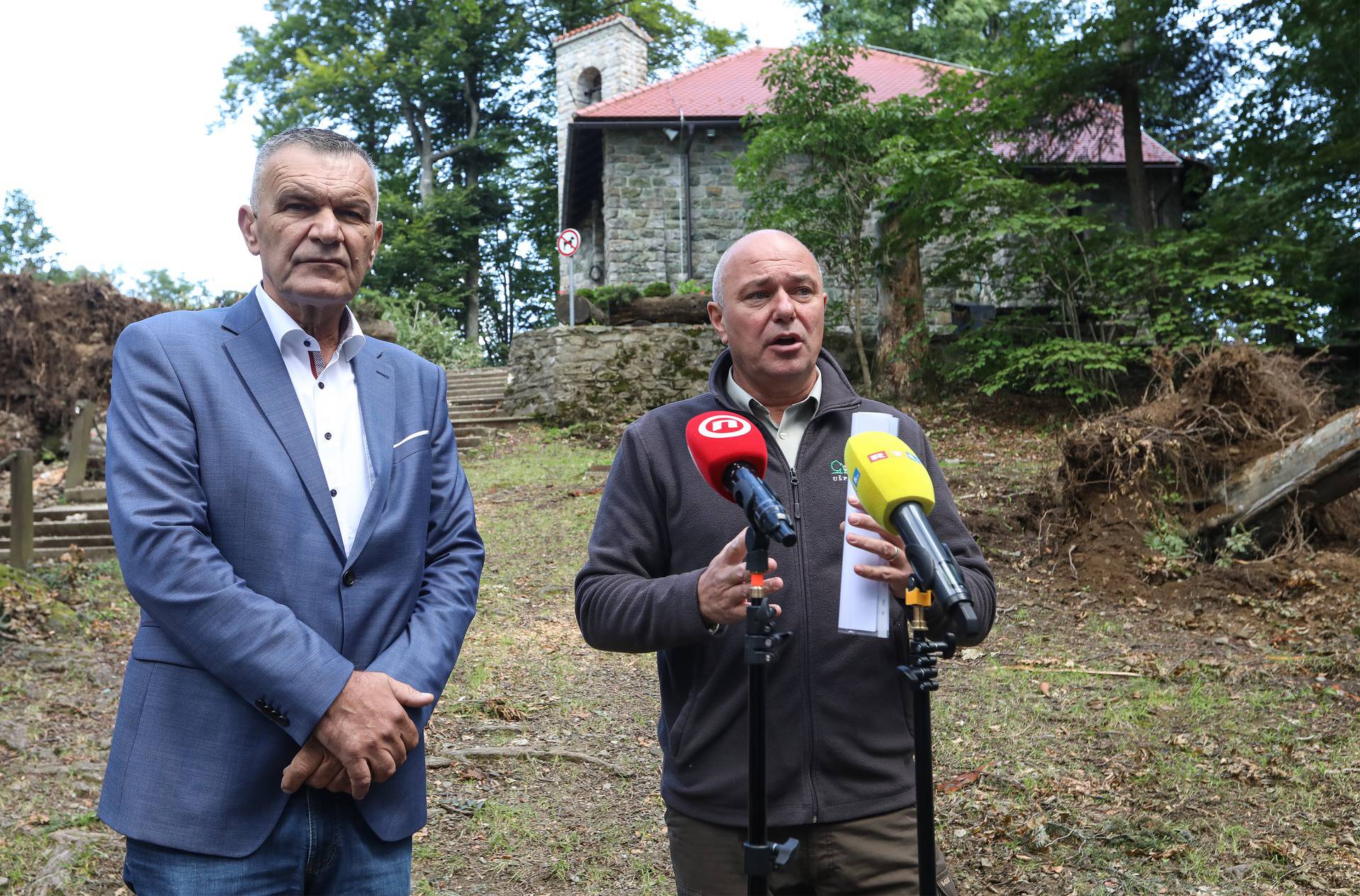 Zagreb: Posljedice nevremena koje je opustošilo šumu Medvednice