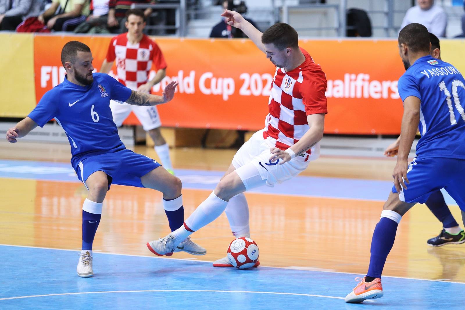 Osijek: Elitno kolo kvalifikacija za Svjetsko prvenstvo u futsalu: Hrvatska - Azerbajdžan