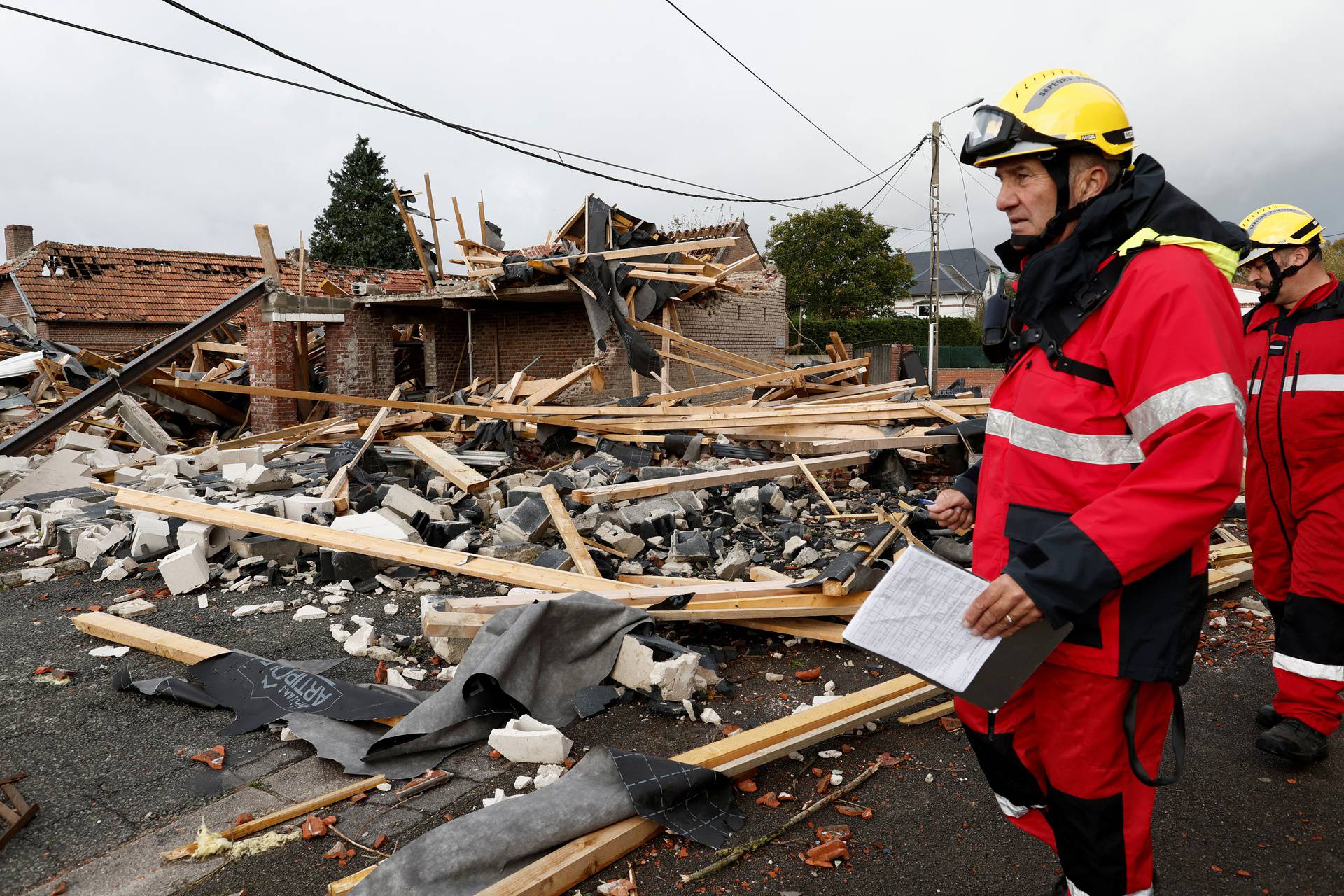 Tornado hits northern France