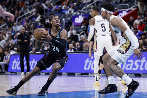 NBA: New Orleans Pelicans at Detroit Pistons