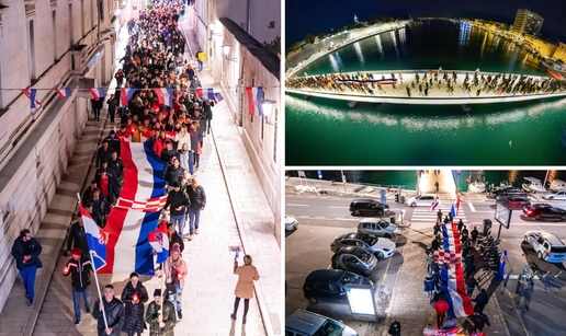 FOTO Veliki mimohod Zadrana za žrtve Vukovara i Škabrnje