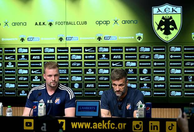 Atena: Igor Bišćan održao je konferenciju za medije uoči utakmice protiv AEK-a