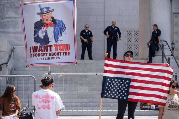 "No Kings" protest against U.S. President Donald Trump's administration policies in Los Angeles