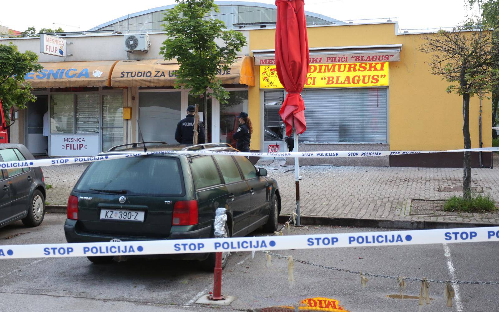 Eksplozija u Zagrebu: Grunulo na tržnici, policija ne zna što je