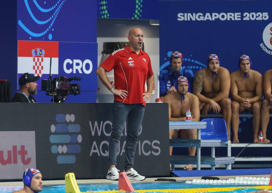 Singapur: Svjetsko prvenstvo u vaterpolu, Hrvatska - Crna Gora