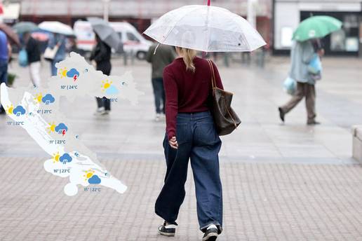 Iskoristite vikend, temperature &cacute;e padati, sti&zcaron;u nam ki&scaron;ni dani