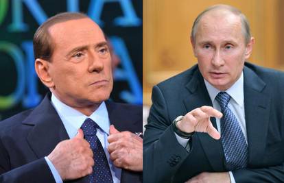 Putin: Berlusconija napadaju samo zato jer su ljubomorni