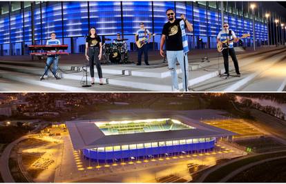 Stadion u Osijeku bit će otvoren uz pjesmu sastava Vinyl 33: 'Ostvarili smo svoj najveći san'