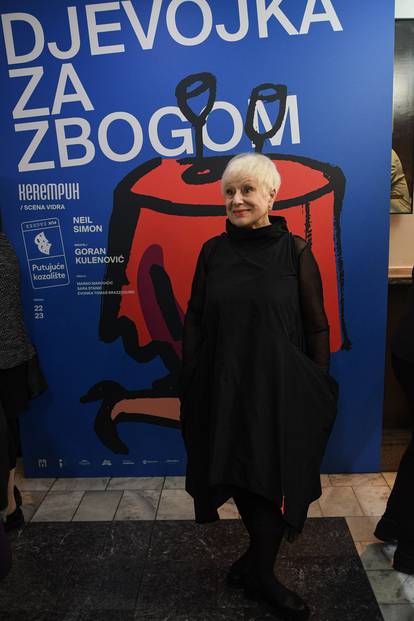 Zagreb: Poznati na premijeri predstave "Djevojka za zbogom"
