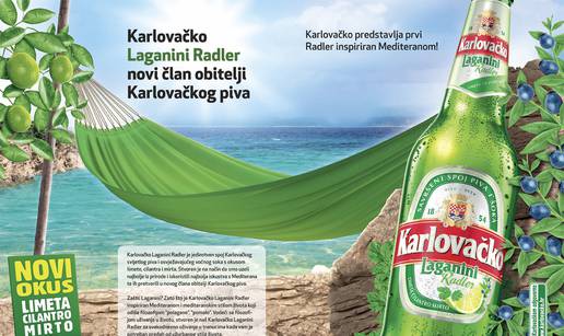 Danas samo Laganini uz Karlovačko Laganini Radler 