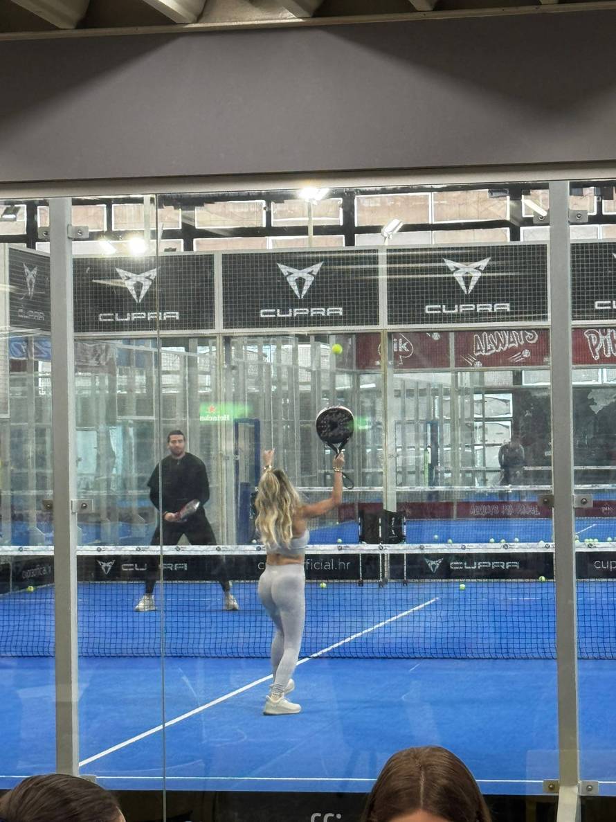 VIDEO  Maja i Šime na padelu: 'Takvu ljubav još nisam vidio. Lupaju se reketima po guzi...'