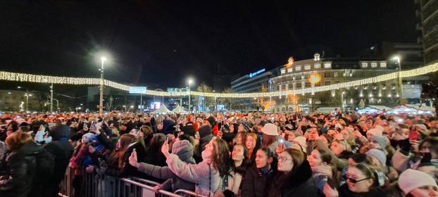 Beograd: Doček Srpske nove godine na Trgu republike