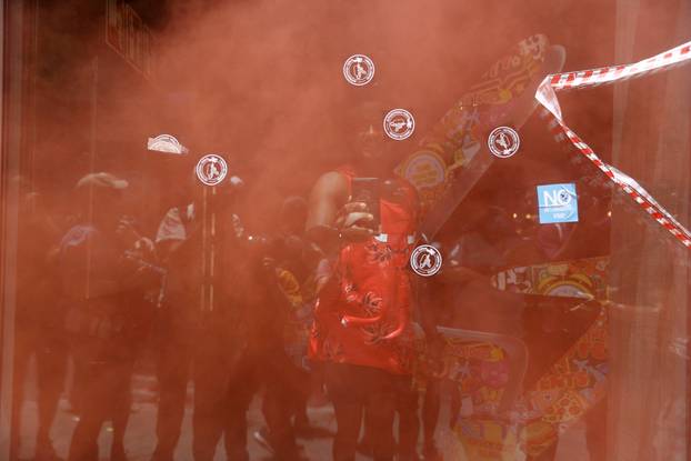 Anti-tourism protest in Barcelona