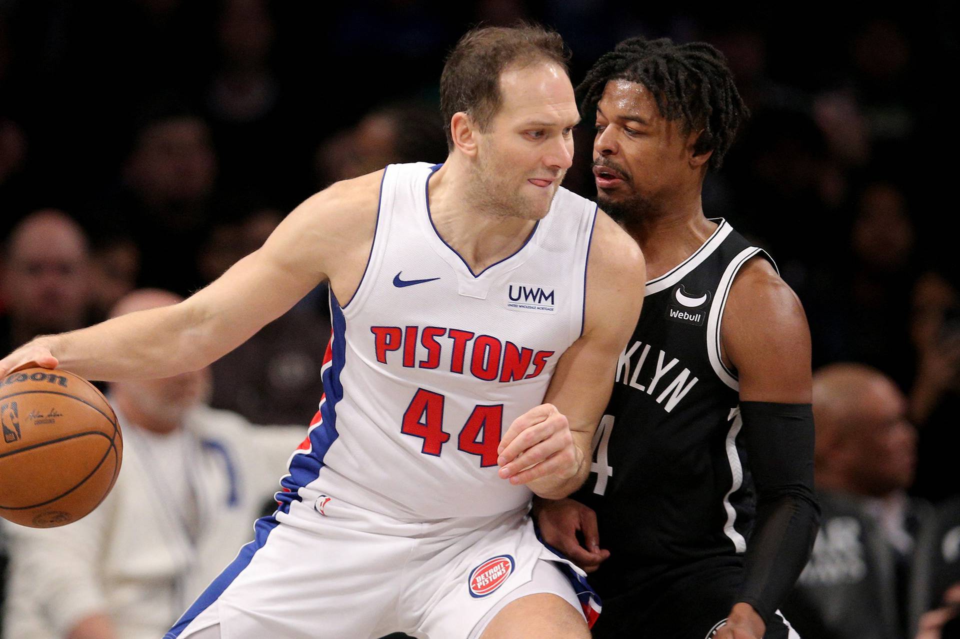 NBA: Detroit Pistons at Brooklyn Nets