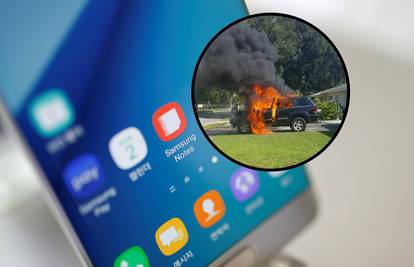 Tvrde da im je povučeni Galaxy Note 7 zapalio Jeep i garažu
