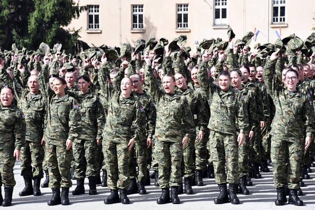 Požega: Svečana prisega ročnika na temeljnom vojnom osposobljavanju