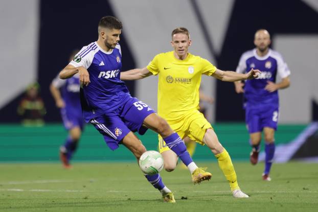 Zagreb: Prva utakmica grupne faze UEFA Konferencijske lige, GNK Dinamo - Astana