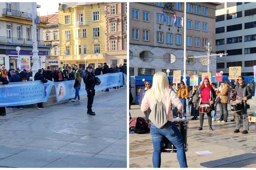 Molitelji opet na zagreba&ccaron;kom Trgu. Tu je i kontraprosvjed: 'Kle&ccaron;ite u svojoj spava&cacute;oj sobi'