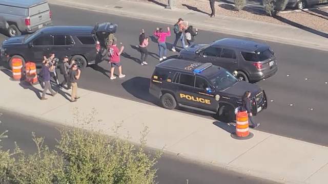People leave campus after reports of university shooting