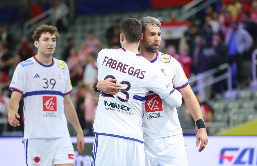 IHF Svjetsko rukometno prvenstvo 2025., četvrtfinale, Francuska - Egipat