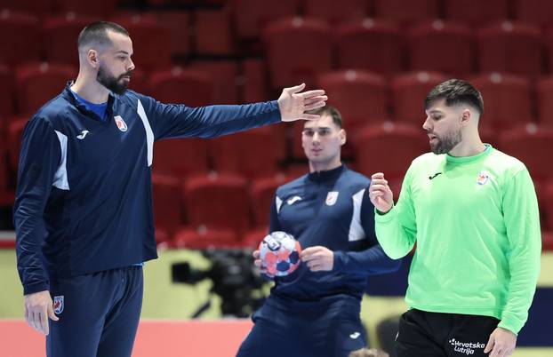 Malmo: Trening hrvatske reprezentacije uoči sutrašnje utakmice protiv Švicarske