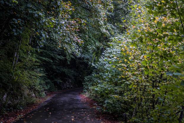 Kišno jesenski ugođaj na Plitvičkim Jezerima