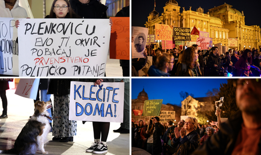 FOTO Diljem Hrvatske bio je Noćni marš za ženska prava. Pogledajte snažne poruke