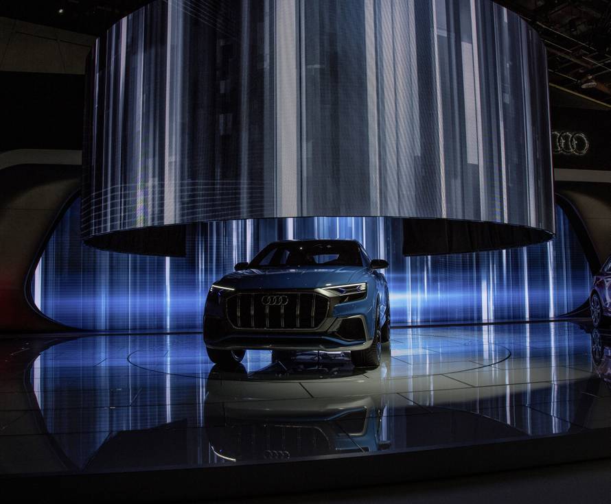 Audi at the 2017 American Auto Show in Detroit