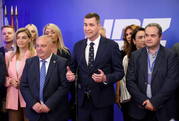 Zagreb: Mislav Herman addressed the media in the choice of headquarters