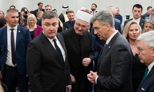 Milanovi&cacute; i Plenkovi&cacute; na 110. obljetnici islama u Hrvatskoj. Pogledajte njihov susret