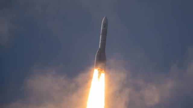 Europe's Ariane 6 rocket takes off, in Kourou