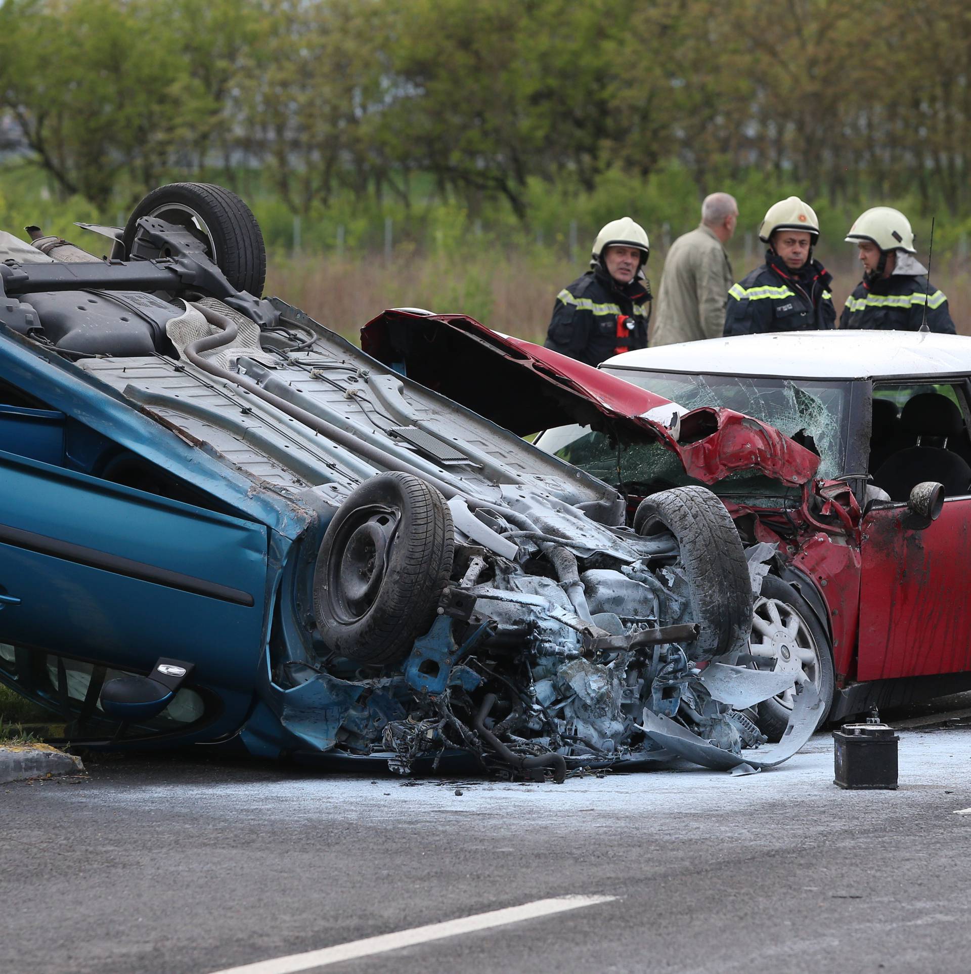 Kod Velike Mlake sudar dvaju automobila, dvoje ozlijeđenih