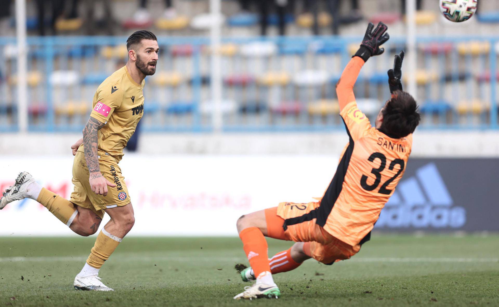 Zagreb: Lokomotiva protiv Hajduka u 19. kolu Prve HNL