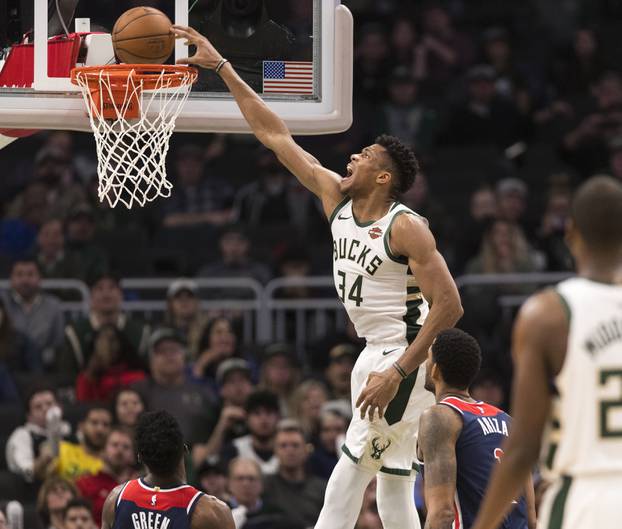 NBA: Washington Wizards at Milwaukee Bucks