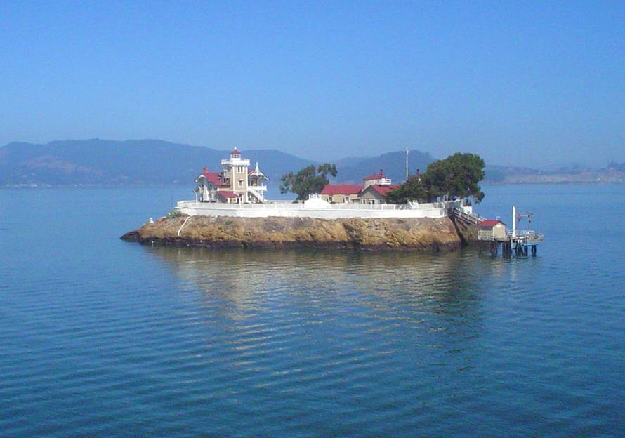 East Brother Island Lighthouse, San Pablo Bay, California